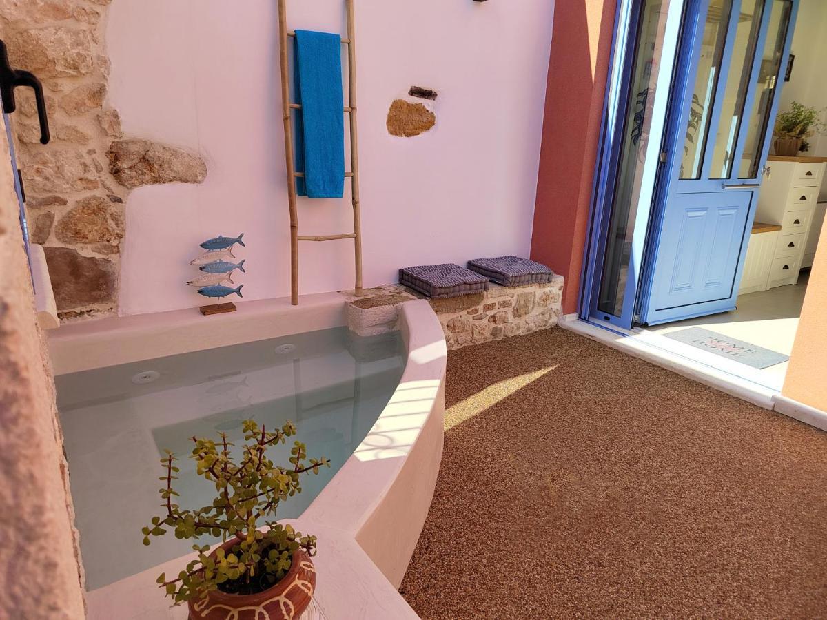 Mouse House With Sea View And Mini Pool Villa Platanés Kültér fotó