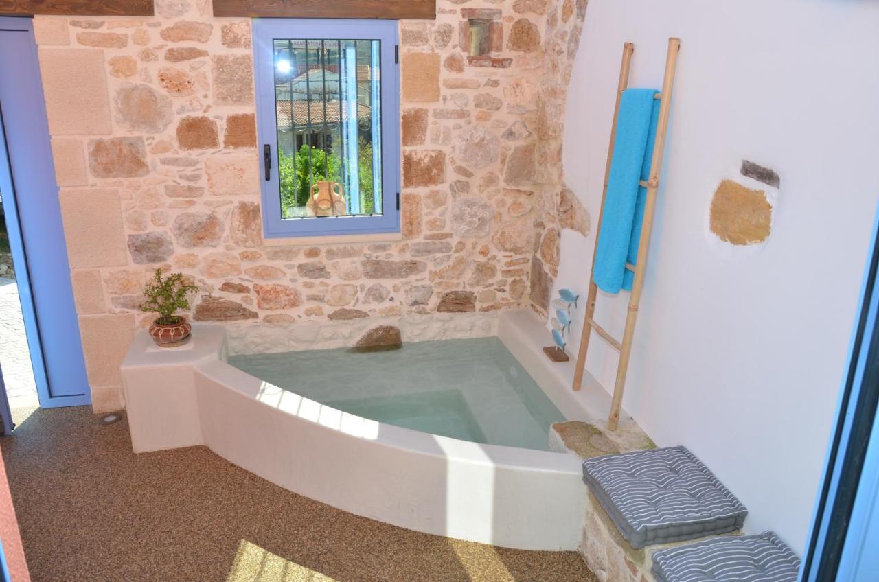 Mouse House With Sea View And Mini Pool Villa Platanés Kültér fotó