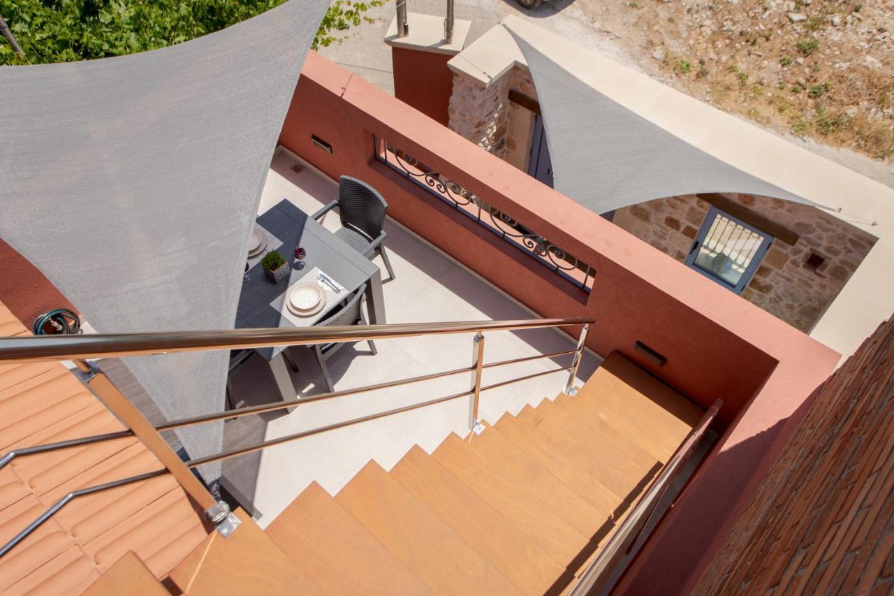 Mouse House With Sea View And Mini Pool Villa Platanés Kültér fotó